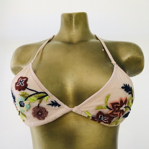 ROCOCO SAND Springblooms Beaded BIKINI TOP… - Picture 11 of 16